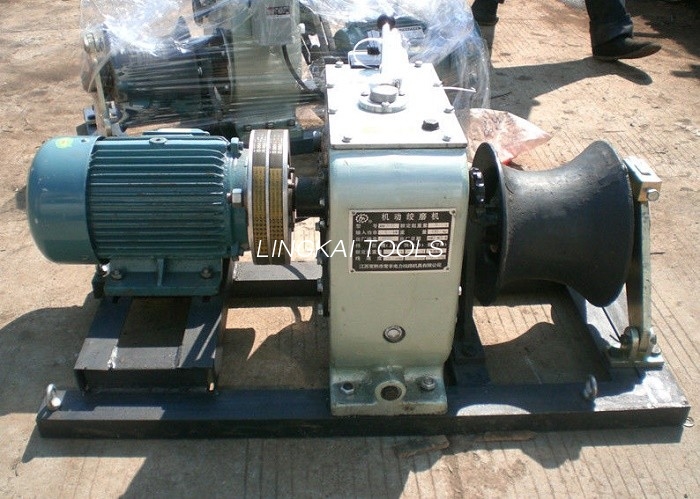 JJM5-D 5 طن من الكبلات Winch Puller الرفع الكهربائي المستخدم في نقل الطاقة