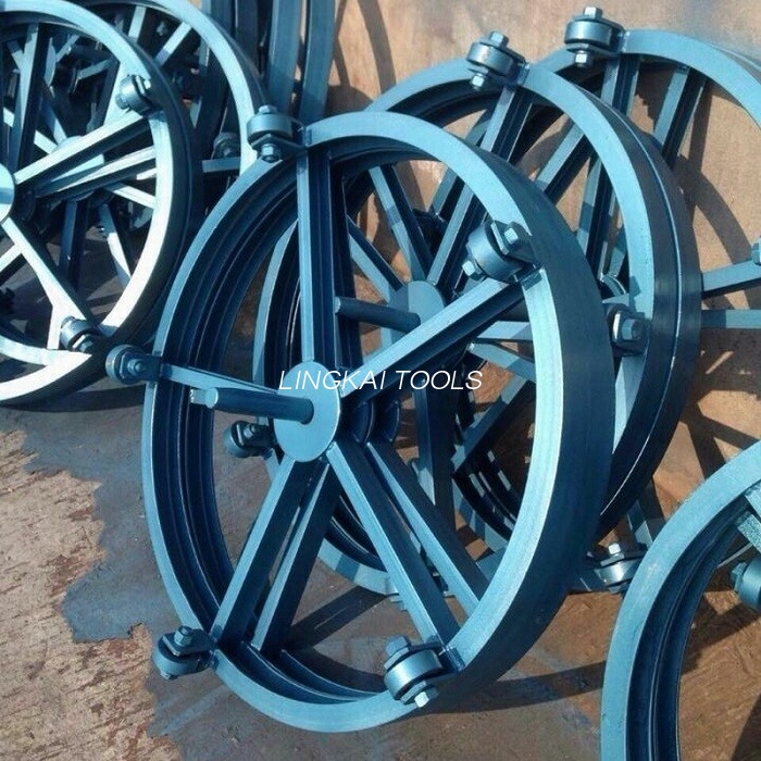 أدوات كابل تحت الأرض بقطر 1000 مم، حامل لوح فولاذي دوار، قرص دوار لطبلة الدفع
