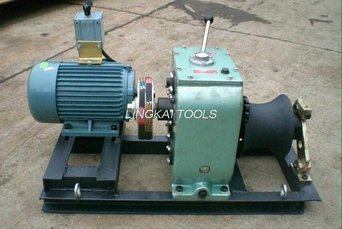 أداة بناء الخط 3 طن كابل ونش بولير مع محرك كهربائي 3KW